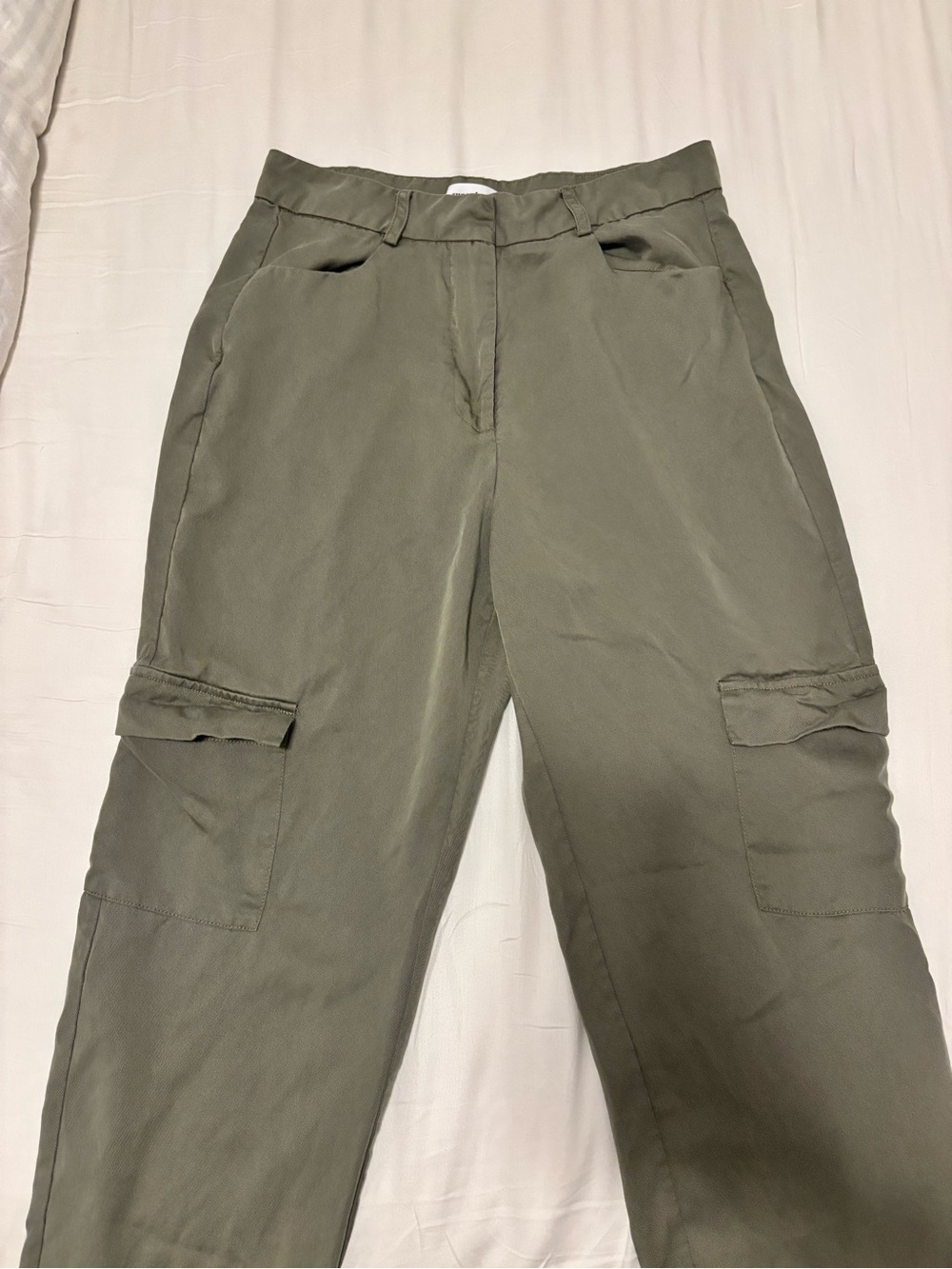 Olive Green Women's Cargo Pants